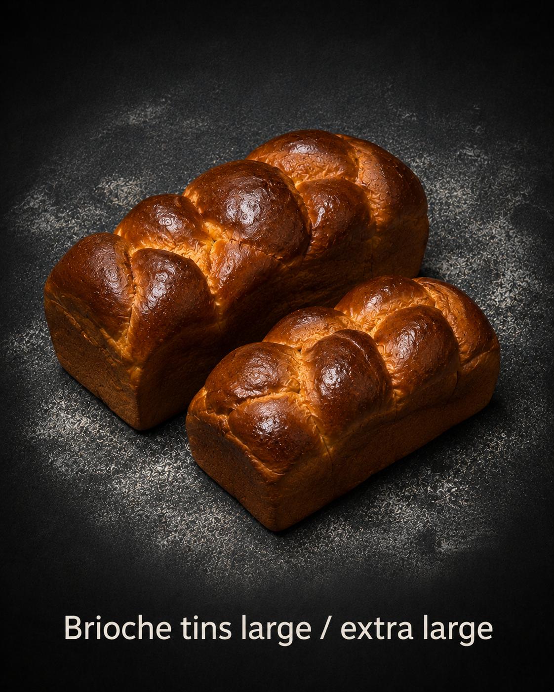 Brioche Tins — Large & Extra Large
