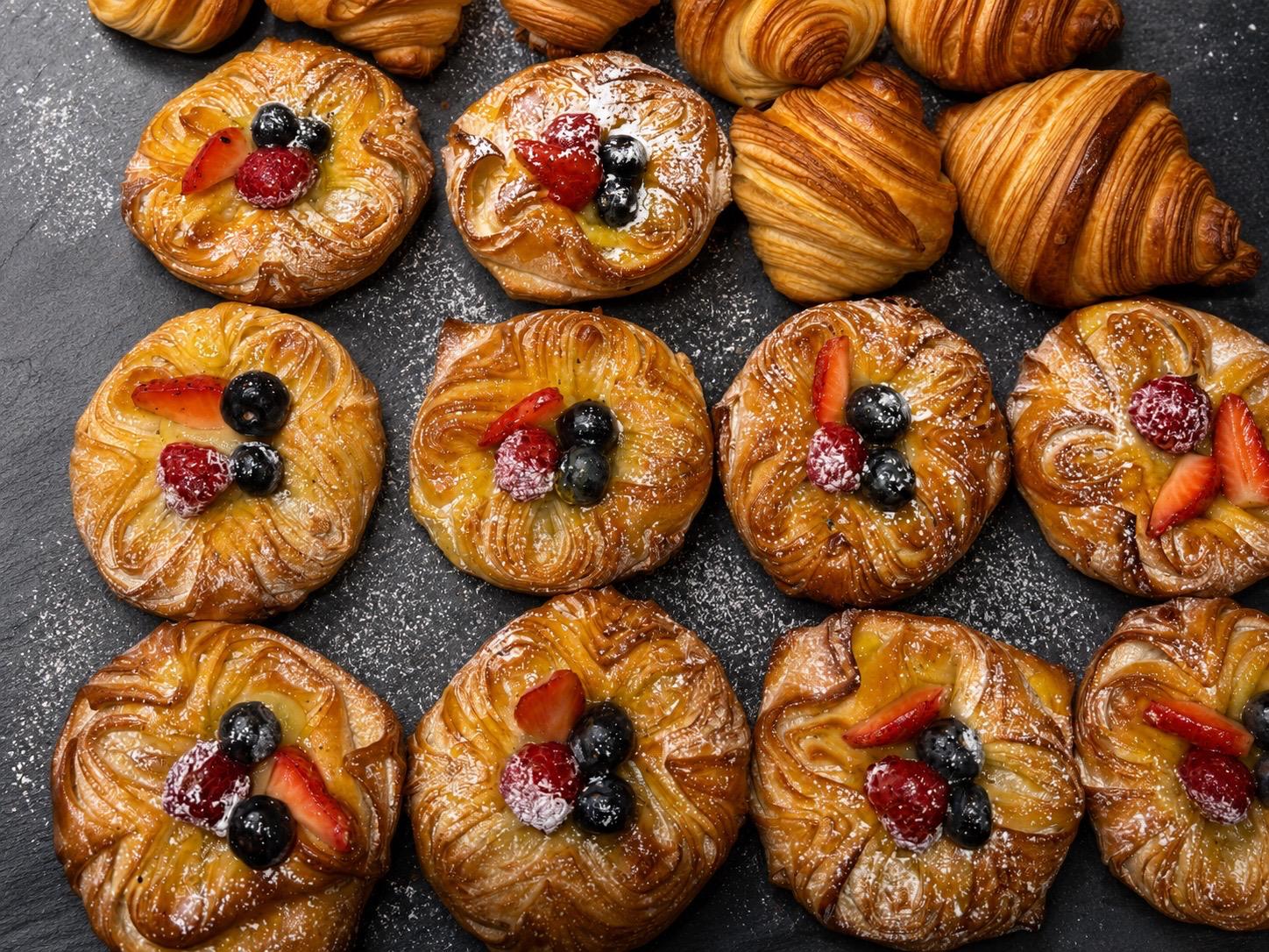Danish Pastry Selection