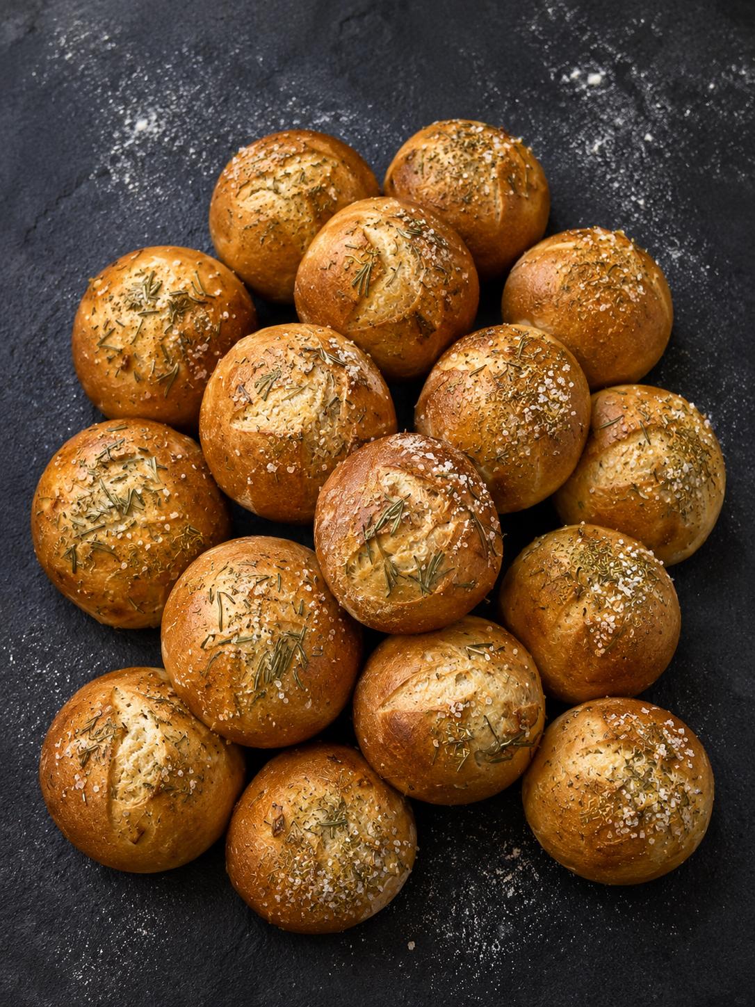 Rosemary & Salt Rolls