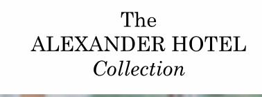 The Alexander Hotel Collection — Jungs Backhaus client